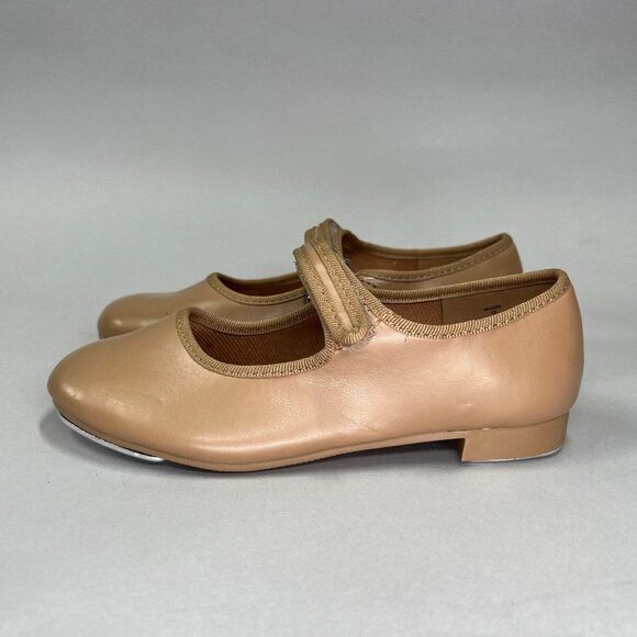 Dance Class Dance Shoes Girl's Size 12 Mary‎ Jane Tap Dance Shoes - Picture 4 of 11